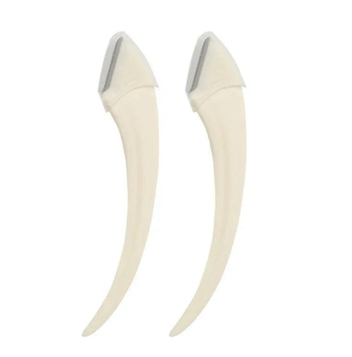 Curved Eyebrow Trimming Knife Comb