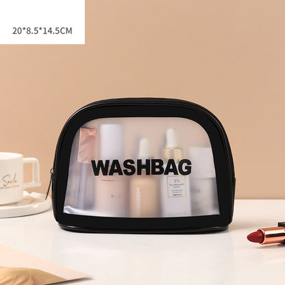 Transparent PU PVC Makeup Bag Set