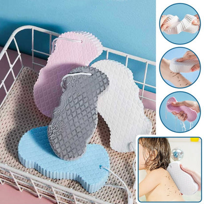 3D Fish Scale Bath Sponge