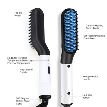 Multifunctional Hair Straightener Beard Straightening Comb