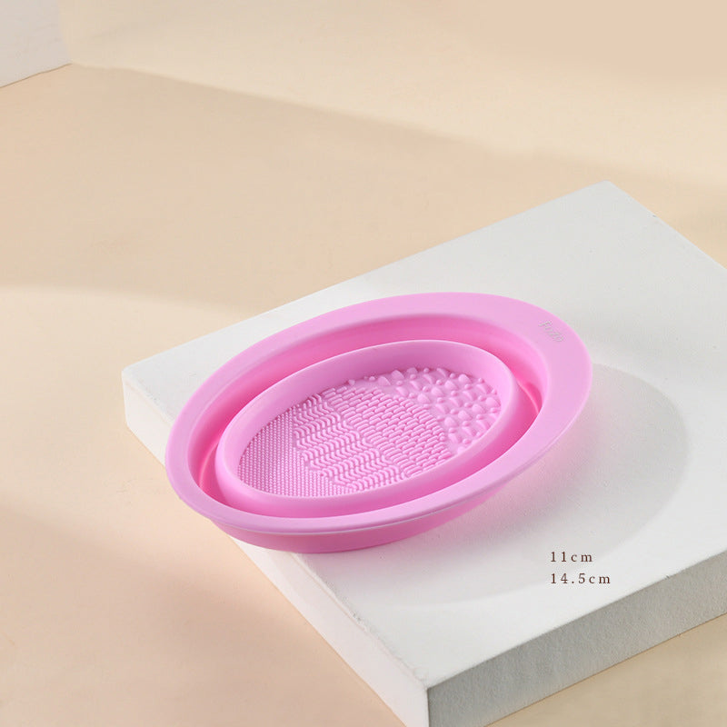 Silicone Makeup Brush Cleaning Bowl