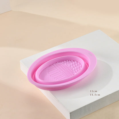 Silicone Makeup Brush Cleaning Bowl