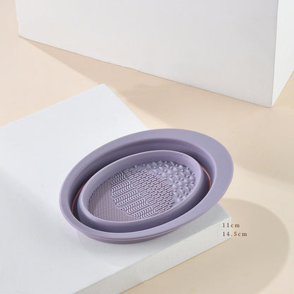 Silicone Makeup Brush Cleaning Bowl