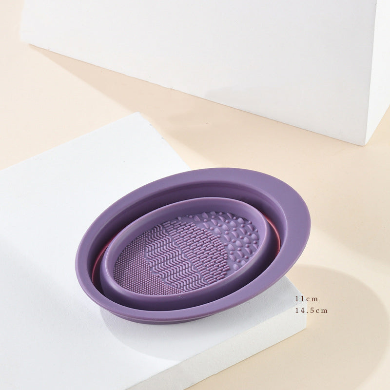 Silicone Makeup Brush Cleaning Bowl