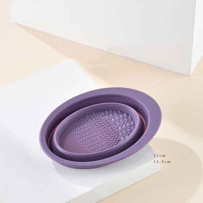 Silicone Makeup Brush Cleaning Bowl