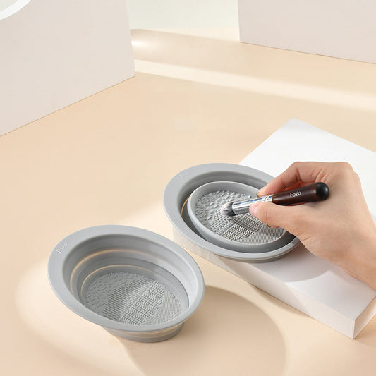 Silicone Makeup Brush Cleaning Bowl
