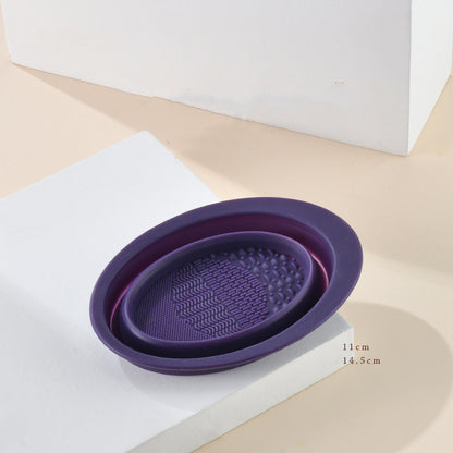 Silicone Makeup Brush Cleaning Bowl