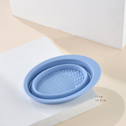 Silicone Makeup Brush Cleaning Bowl