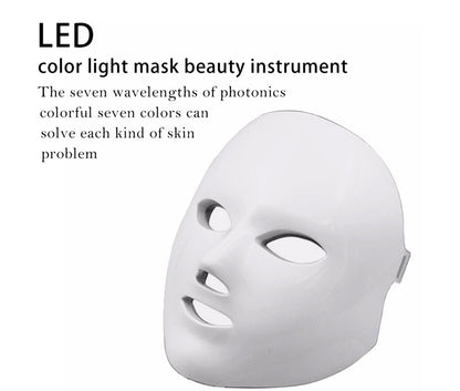 Multi Color Light Therapy Skin Care Device
