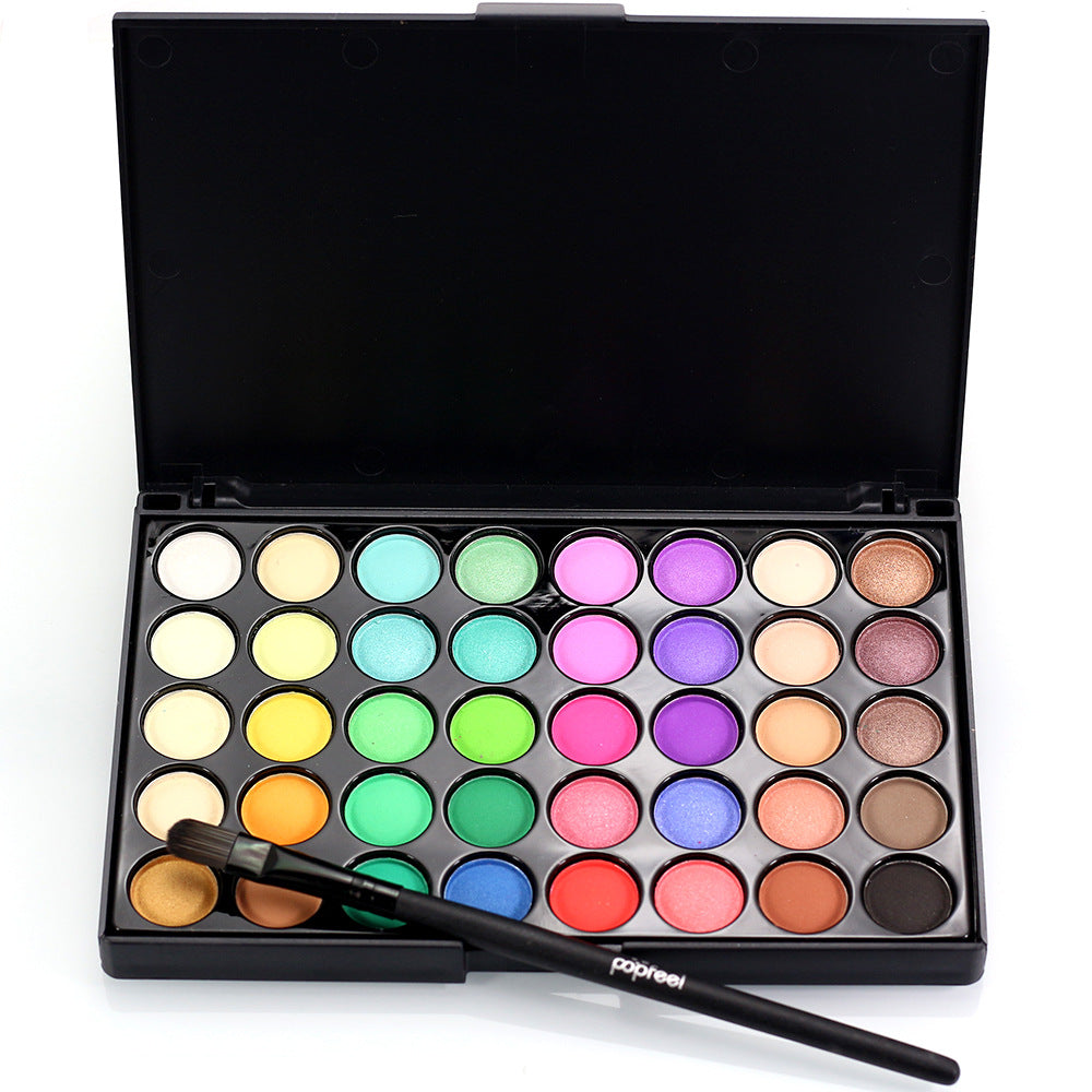 40 Colors Glitter Eyeshadow Palette