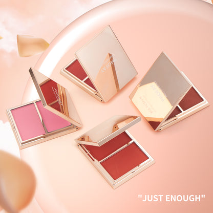 Double Take Powder Blush Duo Long Lasting Makeup