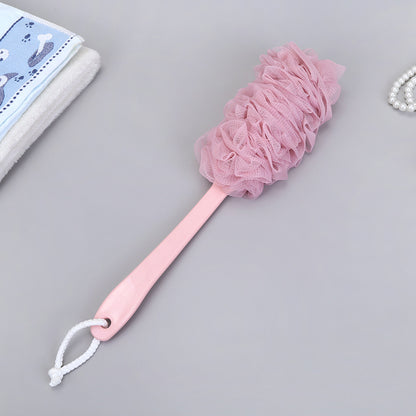 Long Handle Mesh Shower Scrubber