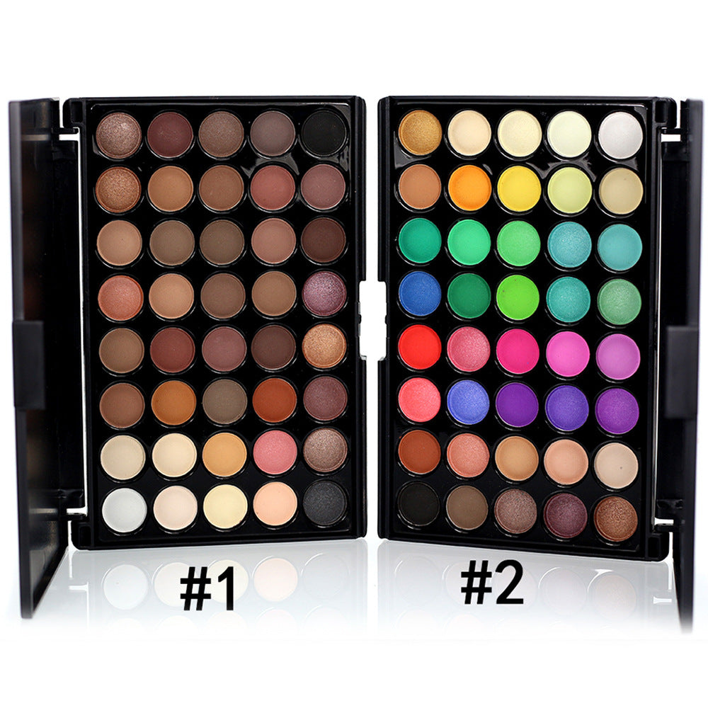 40 Colors Glitter Eyeshadow Palette