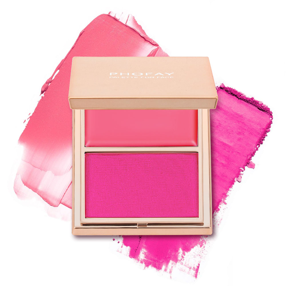 Double Take Powder Blush Duo Long Lasting Makeup
