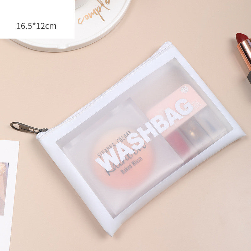 Transparent PU PVC Makeup Bag Set