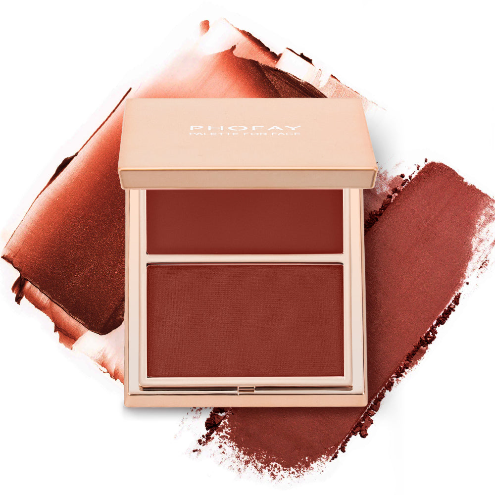 Double Take Powder Blush Duo Long Lasting Makeup