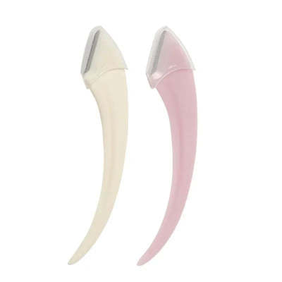 Curved Eyebrow Trimming Knife Comb