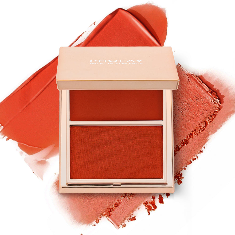 Double Take Powder Blush Duo Long Lasting Makeup