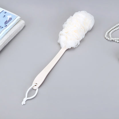 Long Handle Mesh Shower Scrubber