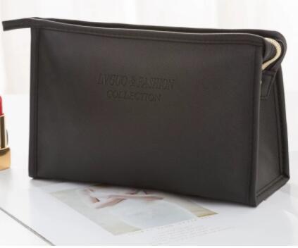 Portable PU Leather Makeup Bag