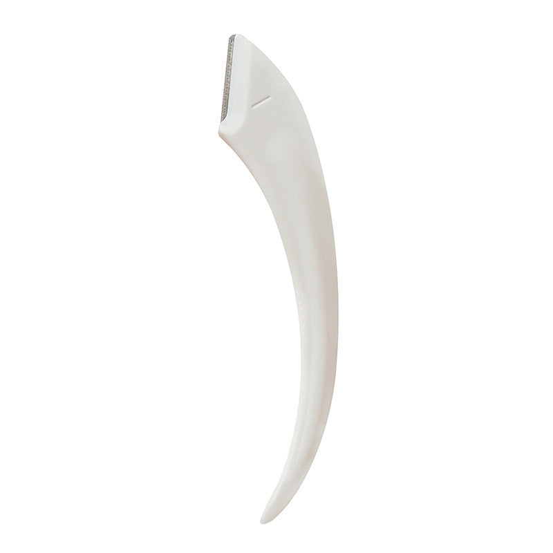 Curved Eyebrow Trimming Knife Comb