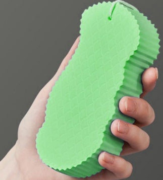 3D Fish Scale Bath Sponge