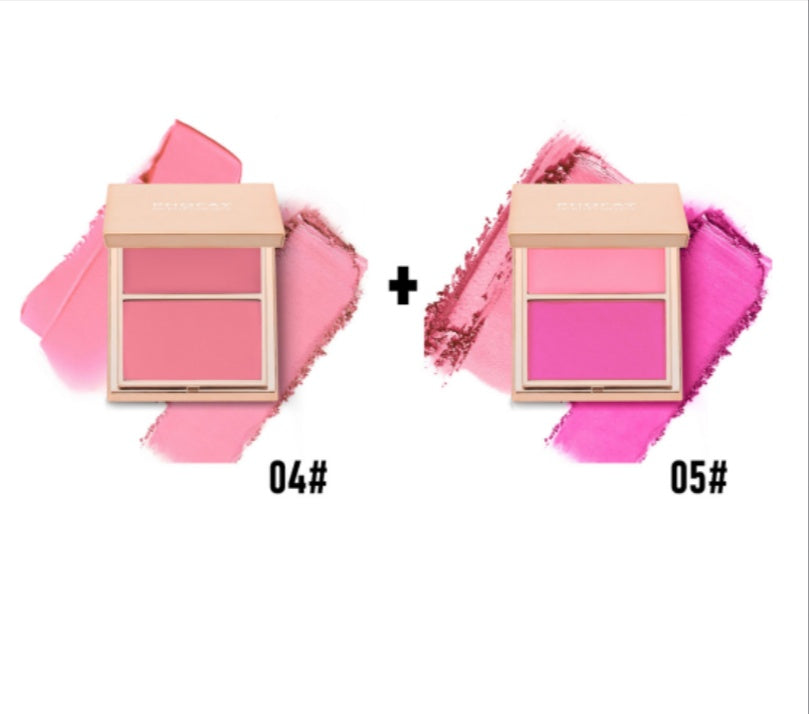 Double Take Powder Blush Duo Long Lasting Makeup