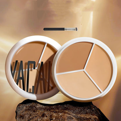 Three Color Waterproof Concealer Makeup Palette