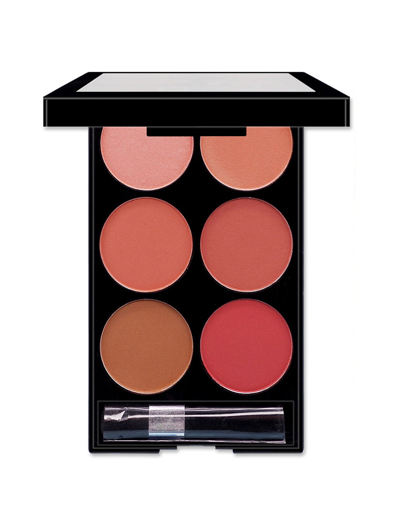 Six Color Blush Palette Multicolor Face Makeup
