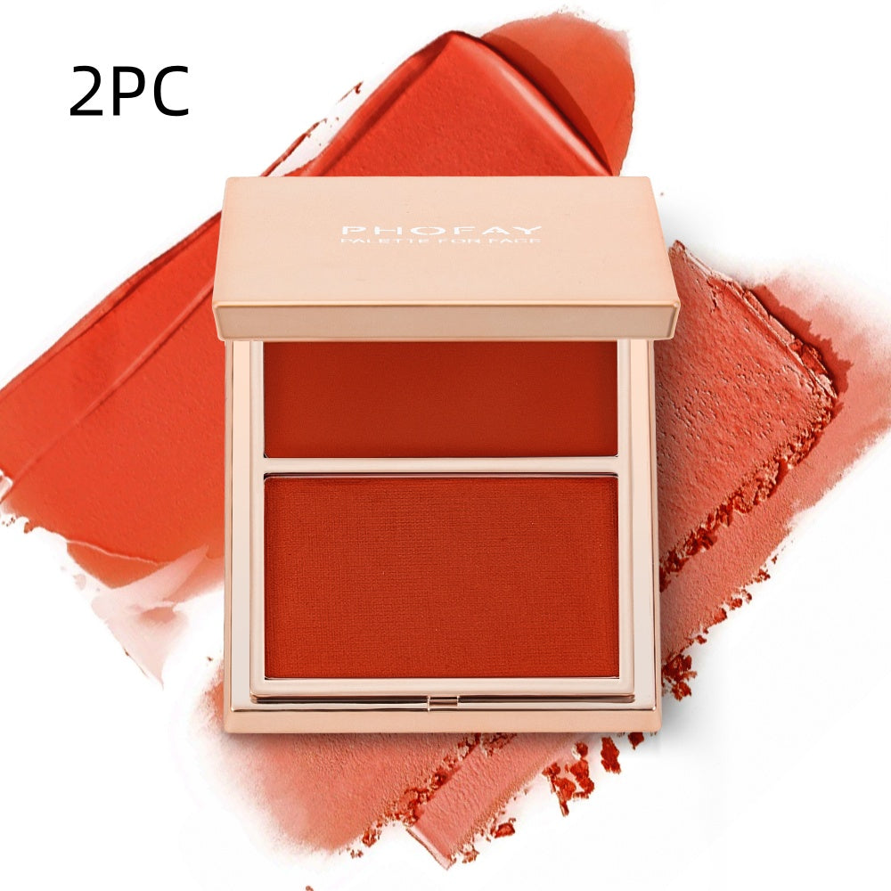 Double Take Powder Blush Duo Long Lasting Makeup