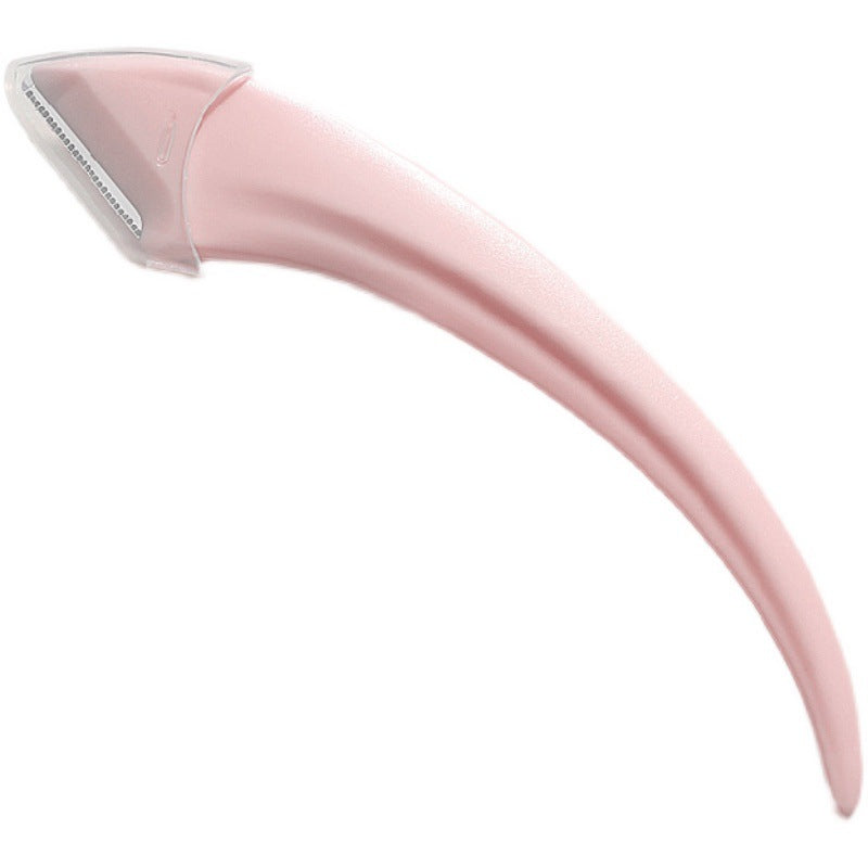 Curved Eyebrow Trimming Knife Comb