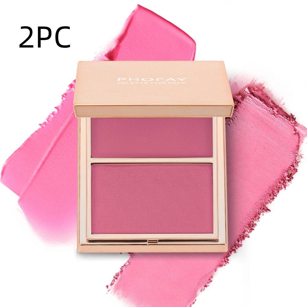 Double Take Powder Blush Duo Long Lasting Makeup