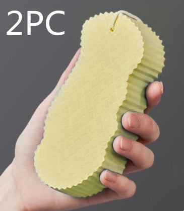 3D Fish Scale Bath Sponge