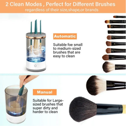 Automatic USB Makeup Brush Cleaner