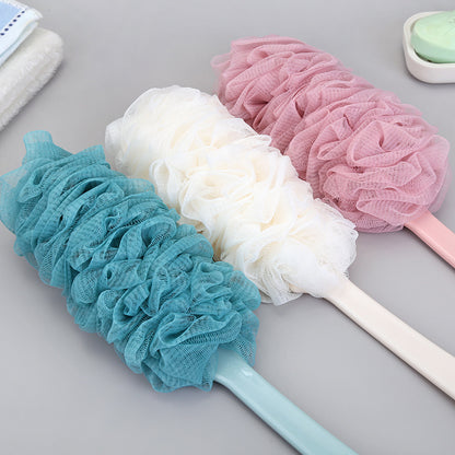 Long Handle Mesh Shower Scrubber