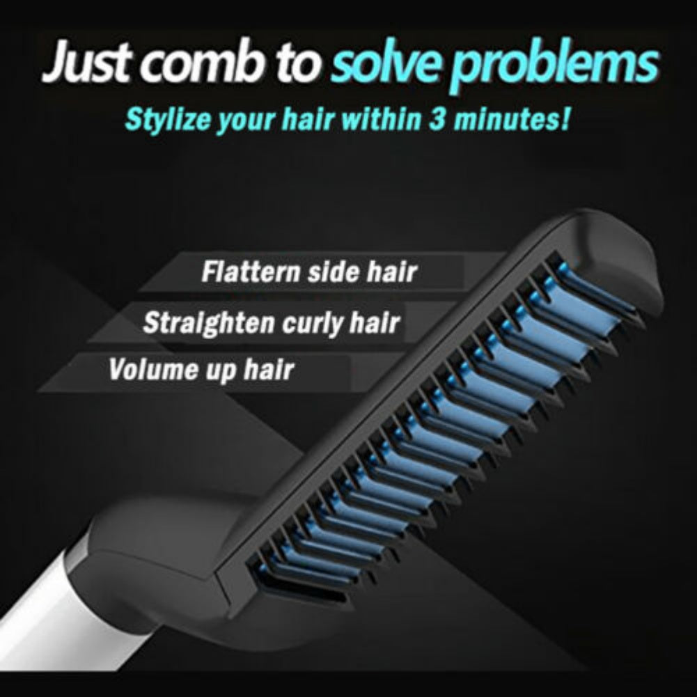 Multifunctional Electric Hair Straightener Brush
