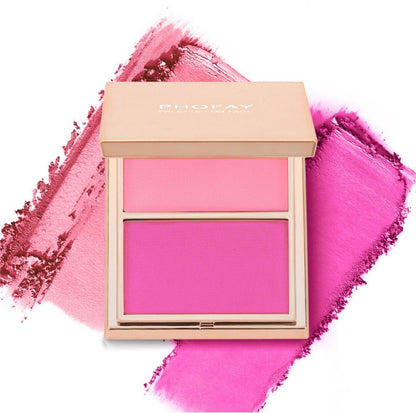 Double Take Powder Blush Duo Long Lasting Makeup