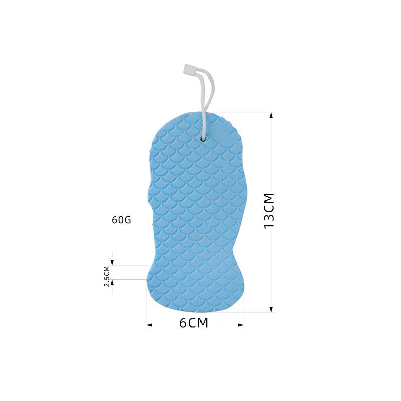 3D Fish Scale Bath Sponge