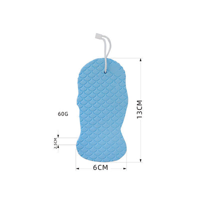 3D Fish Scale Bath Sponge
