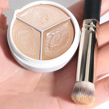 Three Color Waterproof Concealer Makeup Palette
