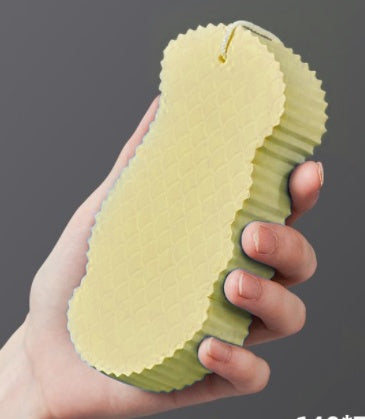 3D Fish Scale Bath Sponge