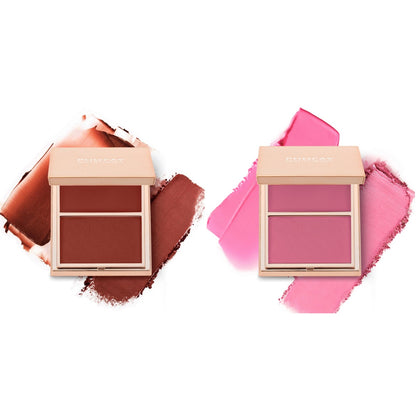 Double Take Powder Blush Duo Long Lasting Makeup