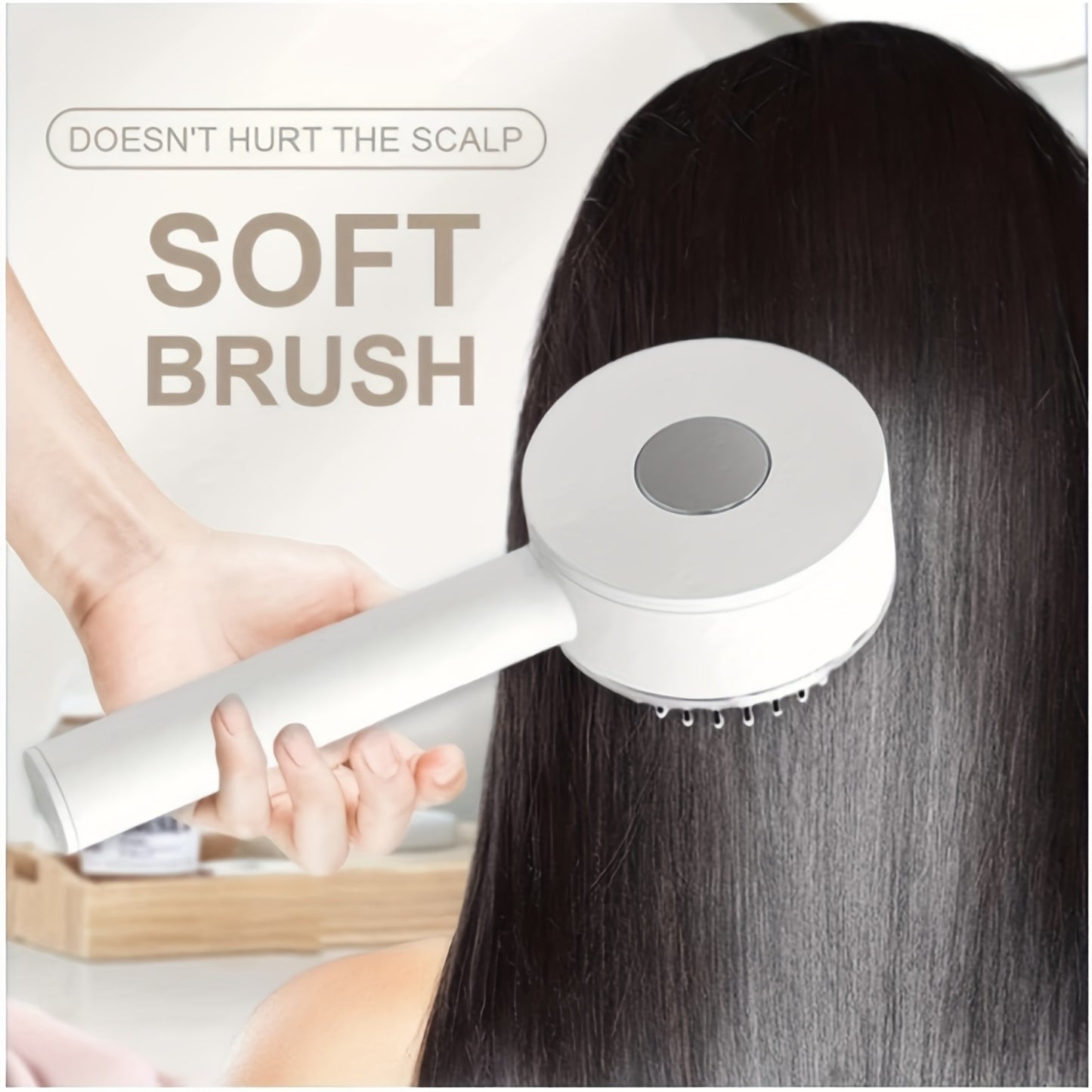 Self Cleaning Hair Brush
