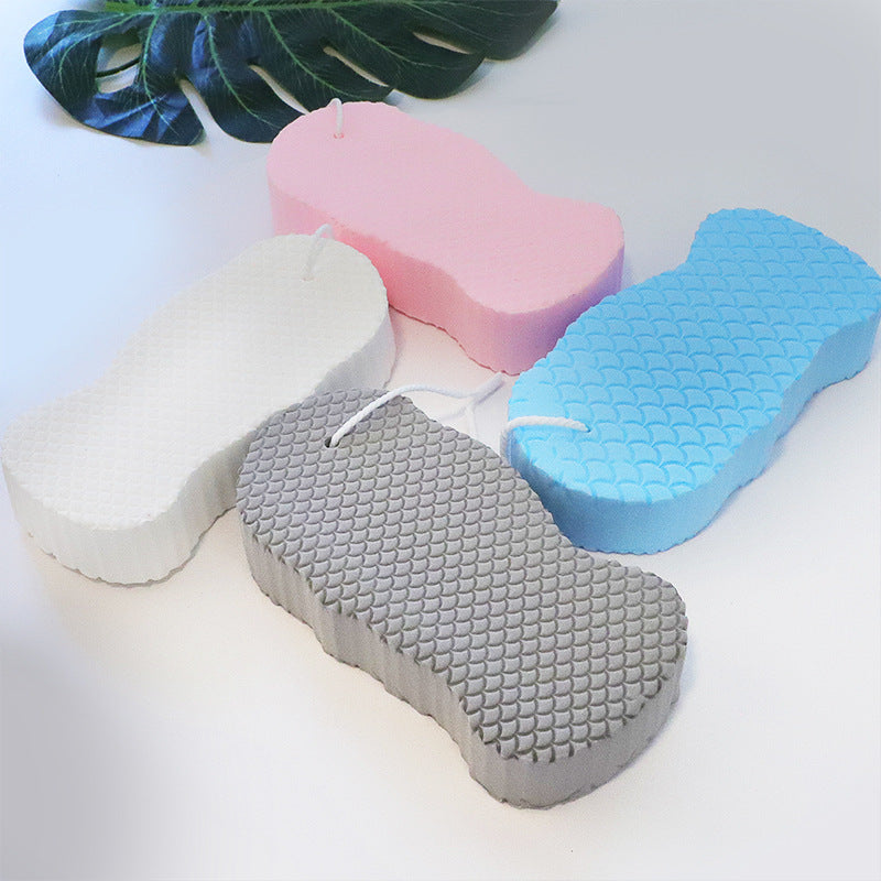 3D Fish Scale Bath Sponge