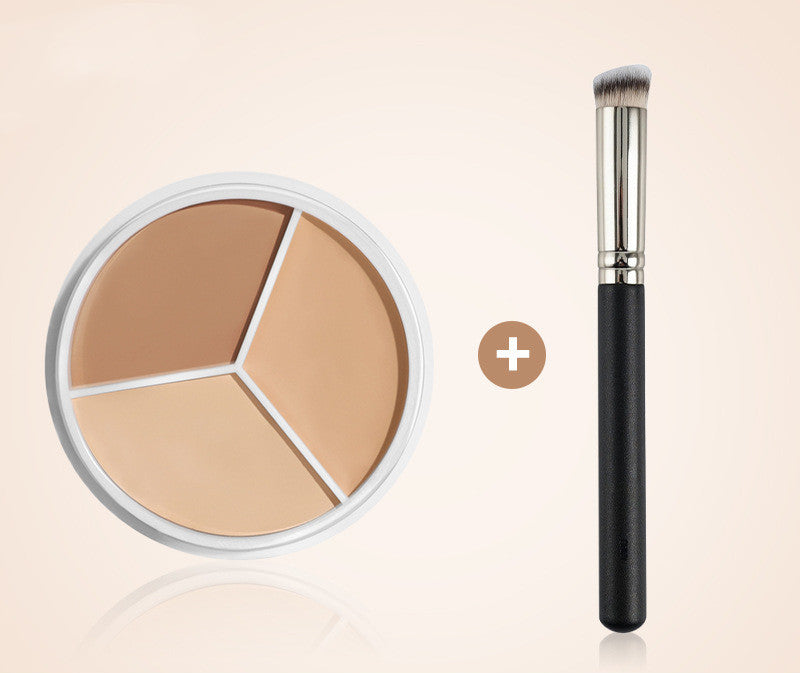 Three Color Waterproof Concealer Makeup Palette