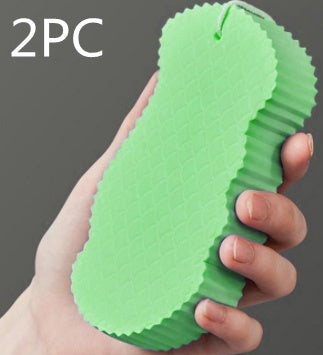 3D Fish Scale Bath Sponge