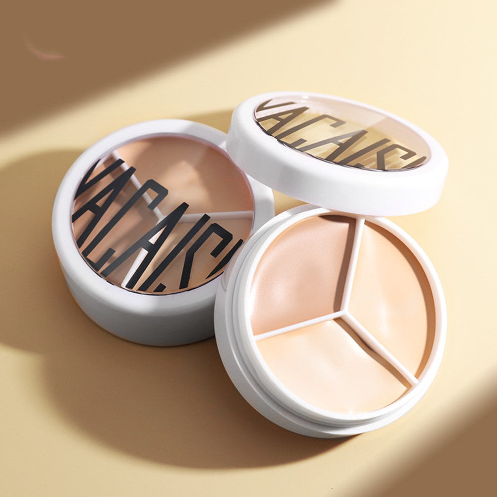 Three Color Waterproof Concealer Makeup Palette