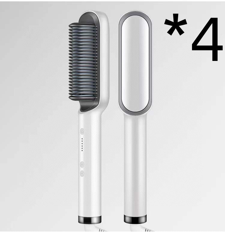 Hair Straightener Negative Ion Curling Hot Comb Brush