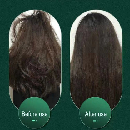 Hair Straightener Negative Ion Curling Hot Comb Brush