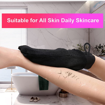 Viscose Fiber Exfoliating Bath Gloves